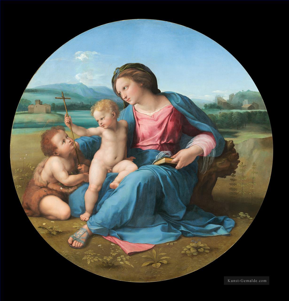 Die Alba Madonna Renaissance Meister Raphael Ölgemälde